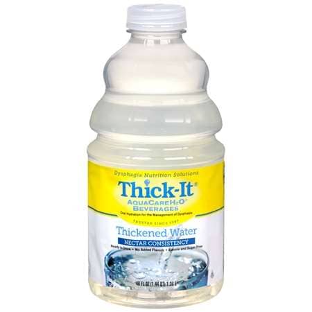 Thick It Aqua Care H20 Thickened Beverage Rtu Water Nectar Consistency Gluten Free, PK4 B480-A7044